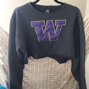 UW Cropped Crewneck